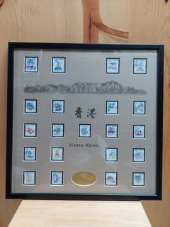香港郵票畫架