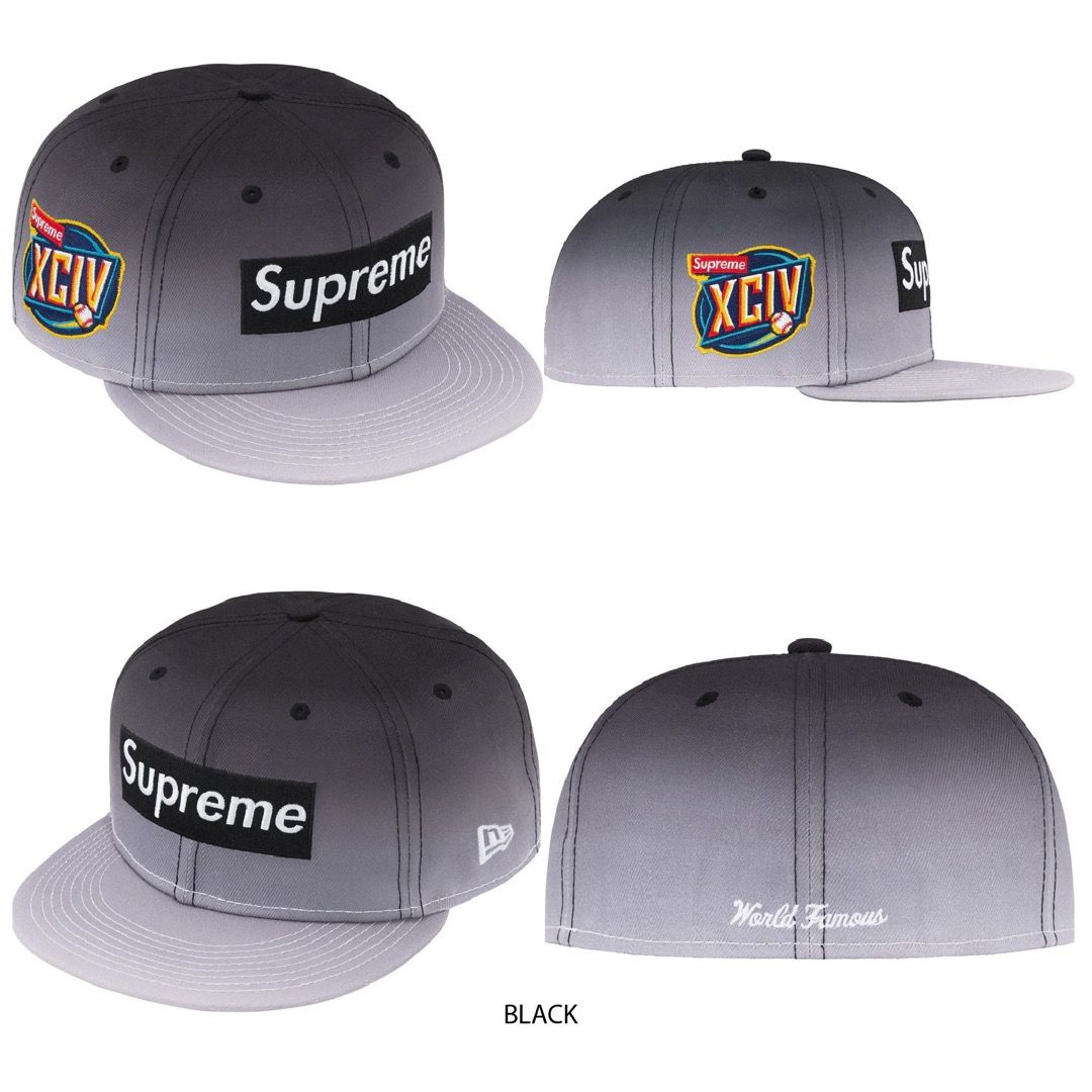 英國代購/ 直送Supreme Gradient Box Logo New Era cap, 名牌, 飾物及 