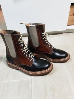英國製 Grenson 4 Fyra triple welt leather boots