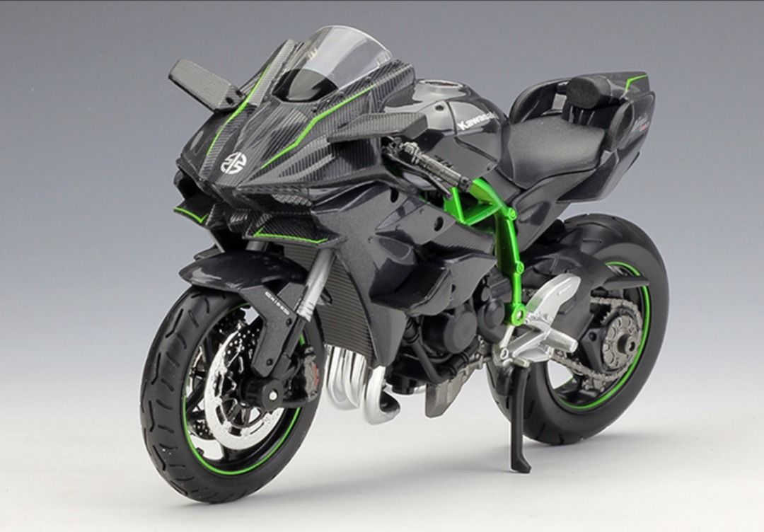 🔥[全新現貨] 1/12 川崎Kawasaki 忍者Ninja H2R 合金1:12 電單車模型