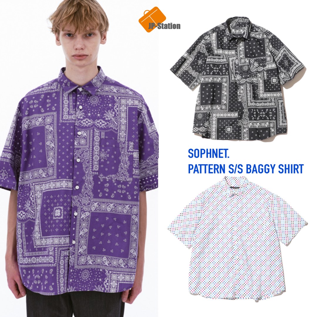 日本代購SOPHNET. 🇯🇵 本週新作💁🏻‍♂️ PATTERN S/S BAGGY SHIRT