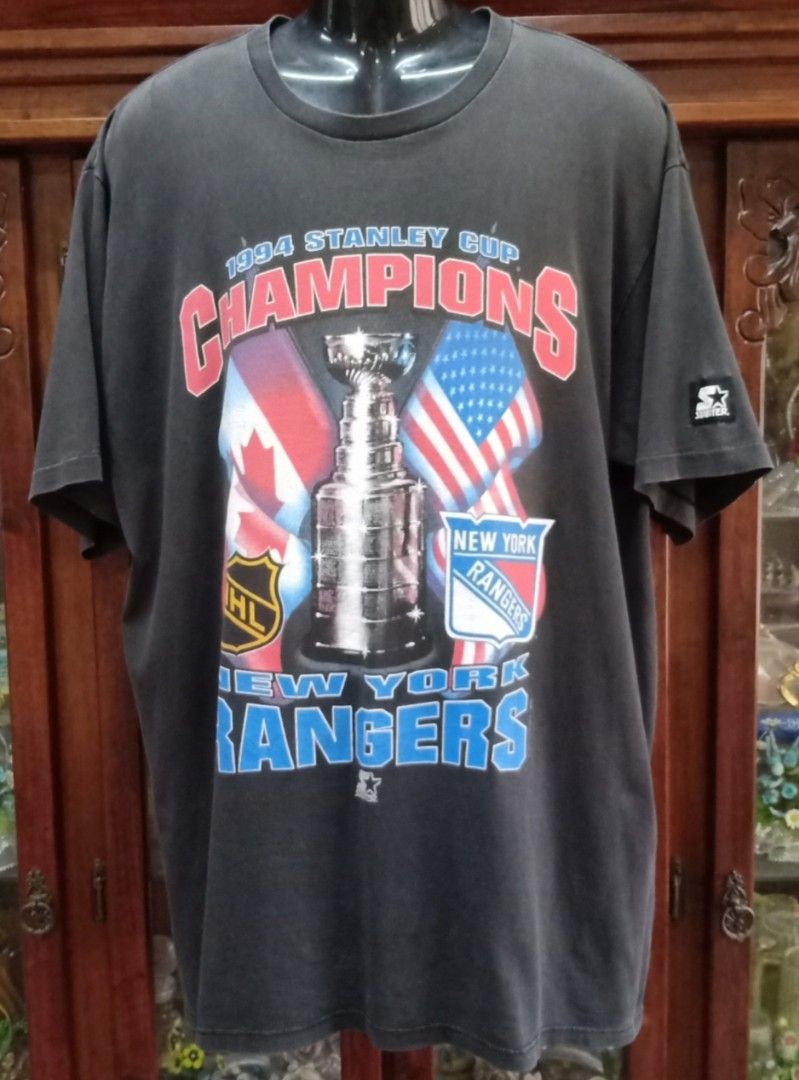Vintage 1994 Stanley Cup Champion New York Rangers T-shirt Made in USA