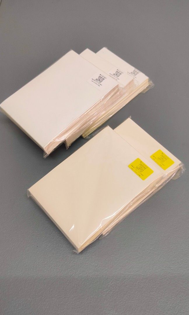 A6 Waybill Matte/Glossy Sticker Paper 100 Sheets per pack, Computers ...