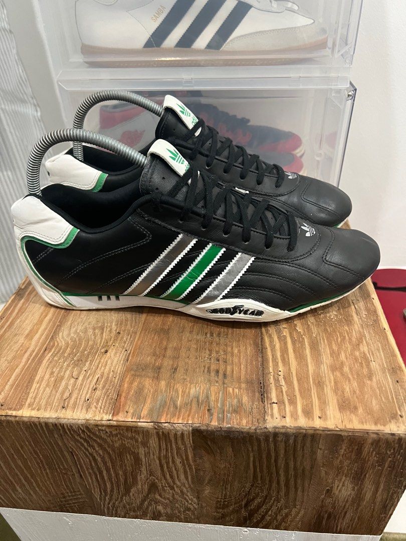 Adidas Adi Racer Low Goodyear Black Leather 11UK Men s Fashion