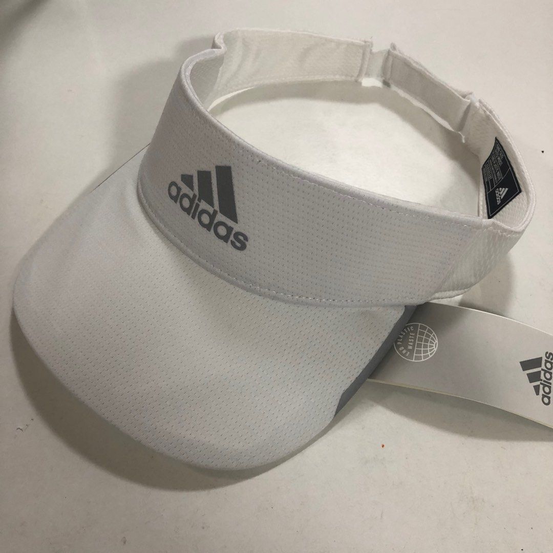 White cheap adidas visor
