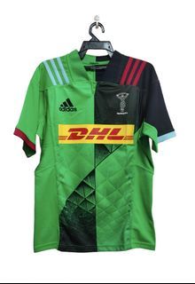 Adidas Harlequins Rugby Team Fan Issue Jersey 2018/2019 L Size Non Canterbury