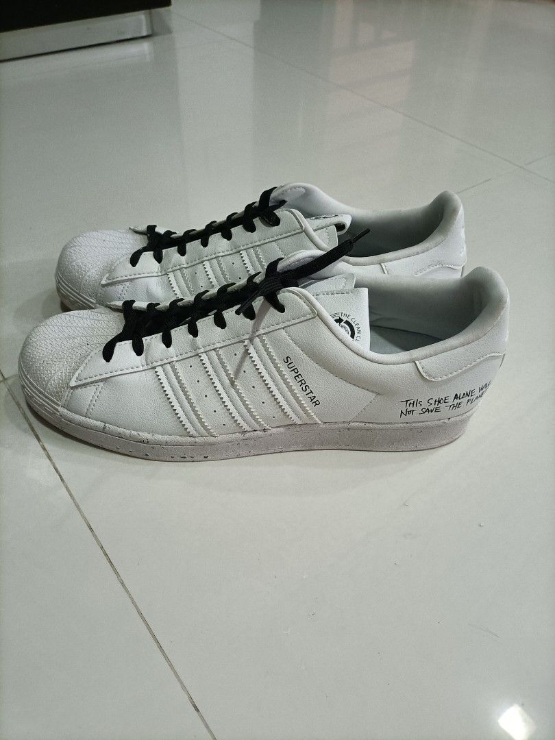 Adidas Superstar Clean Classics Footwear White/Core Black - FW2293