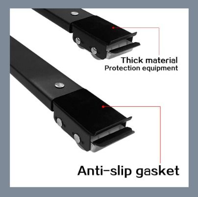 Adjustable Washing Machine Base Stand Nylon Wheels Fridge Stand