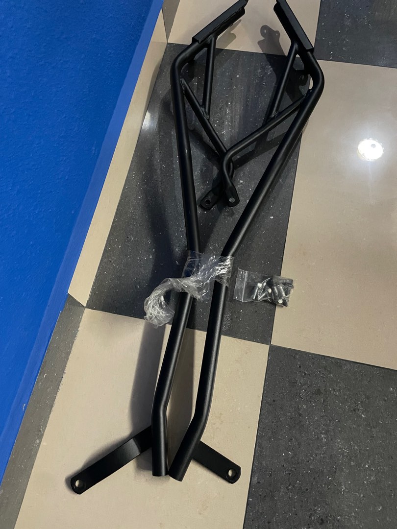 Aerox V2 box rack, Motorcycles, Motorcycle Accessories on Carousell