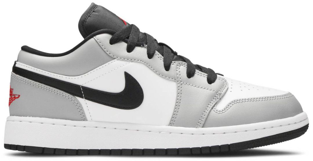 Air Jordan 1 Low GS Light Smoke Grey Carousell