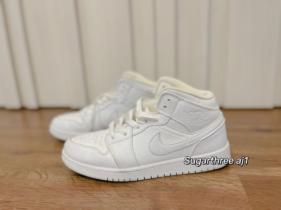 Air Jordan 1 White AJ1 Women s Fashion Footwear Sneakers on