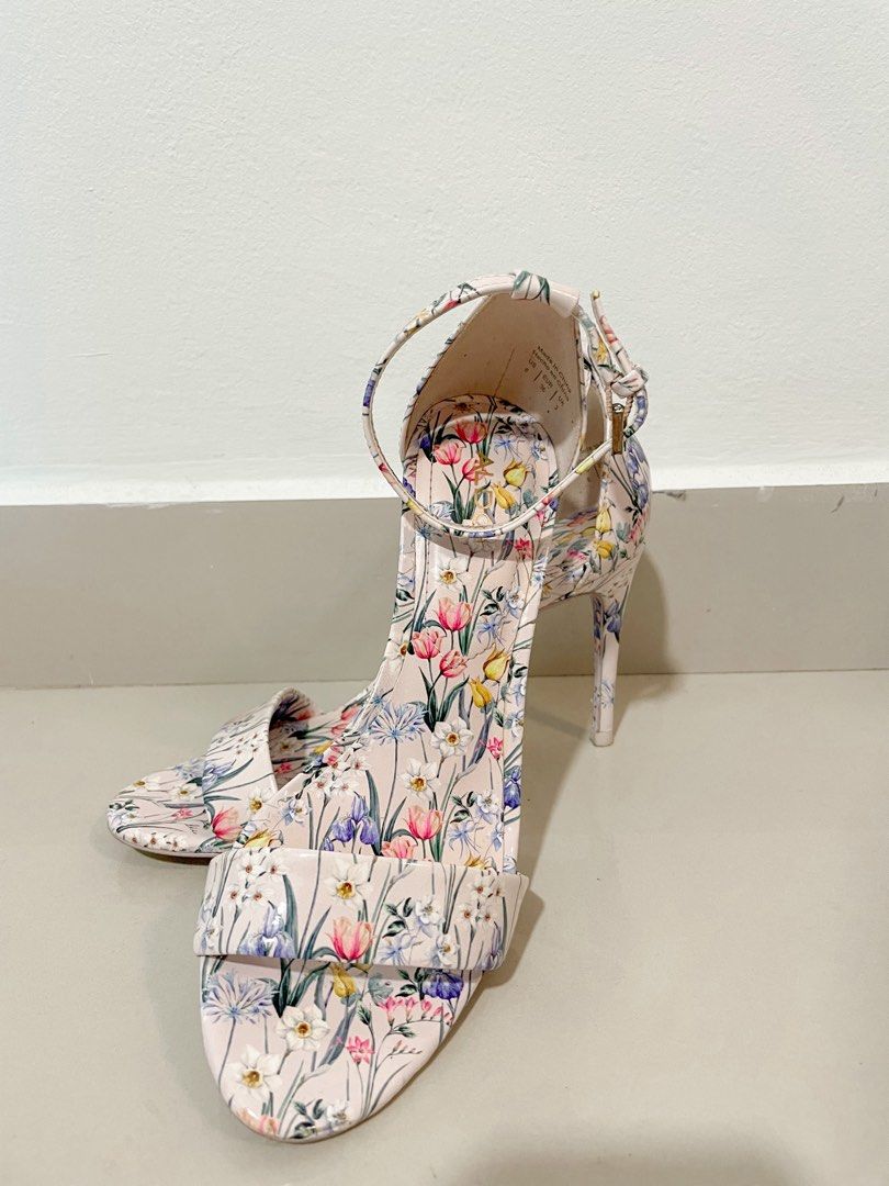 ALDO floral heels Women s Fashion Footwear Heels on Carousell