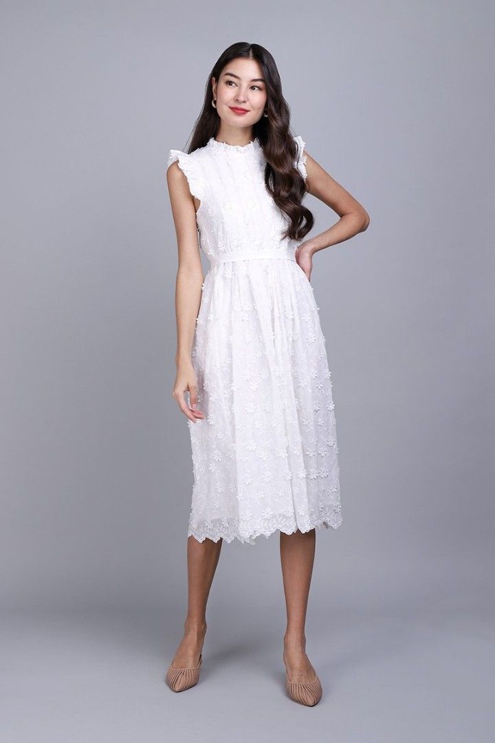 AMELIA Dress Off White