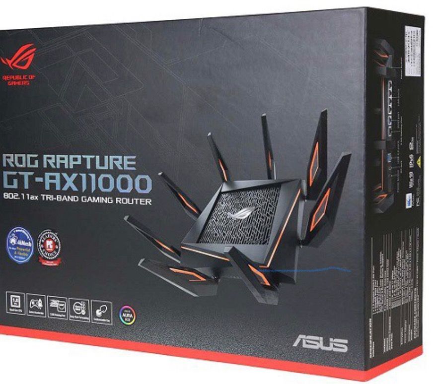 Asus Raptor Gaming Router Ax 11000, Computers & Tech, Parts ...