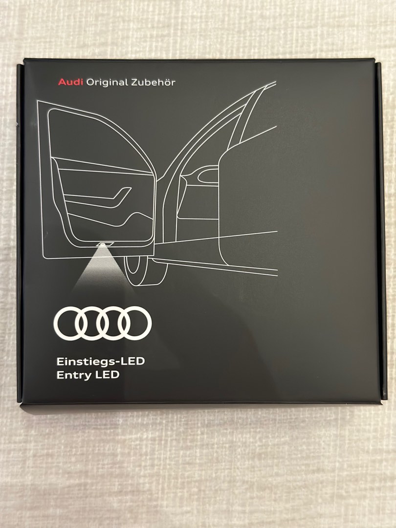Entry led top audi rings
