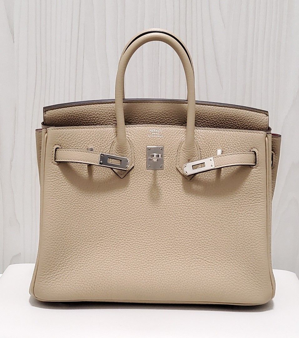 Hermes Birkin 25 Bag s2 Trench Togo PHW