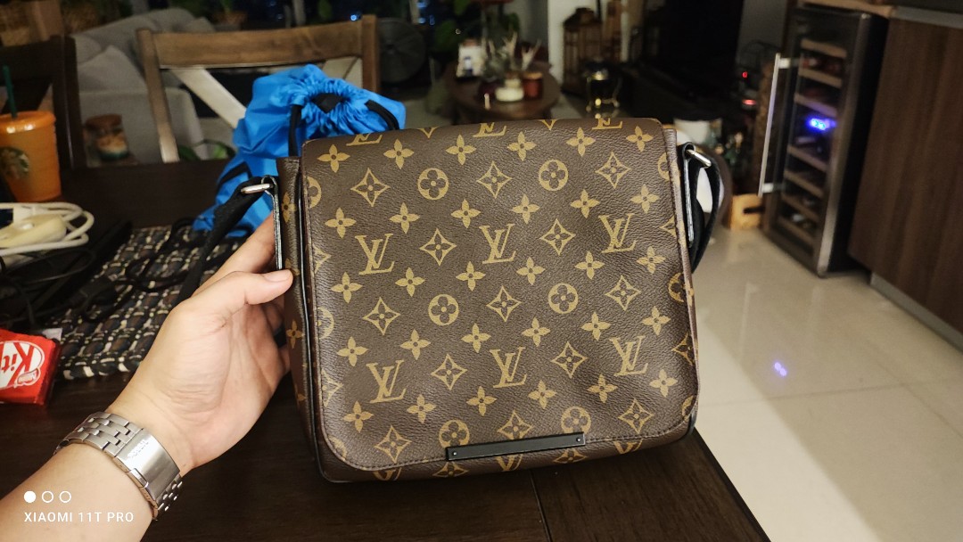 Sold Louis Vuitton Monogram Macassar District PM