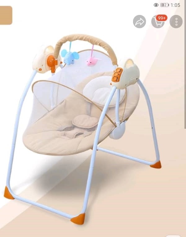 Baby electric Swing, Babies & Kids, Baby Nursery & Kids Furniture, Cots