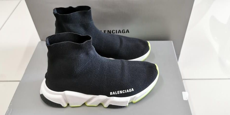 Balenciaga Multicolor Mesh And Leather Race Runner Low Top Sneakers Size 41  Balenciaga  TLC