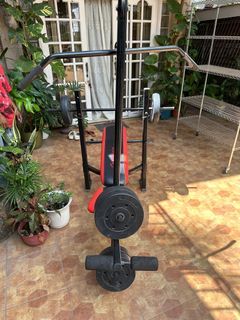 Bench gym equipment