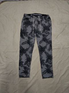 Bitter blue floral jogger pants (ping 32-34)...