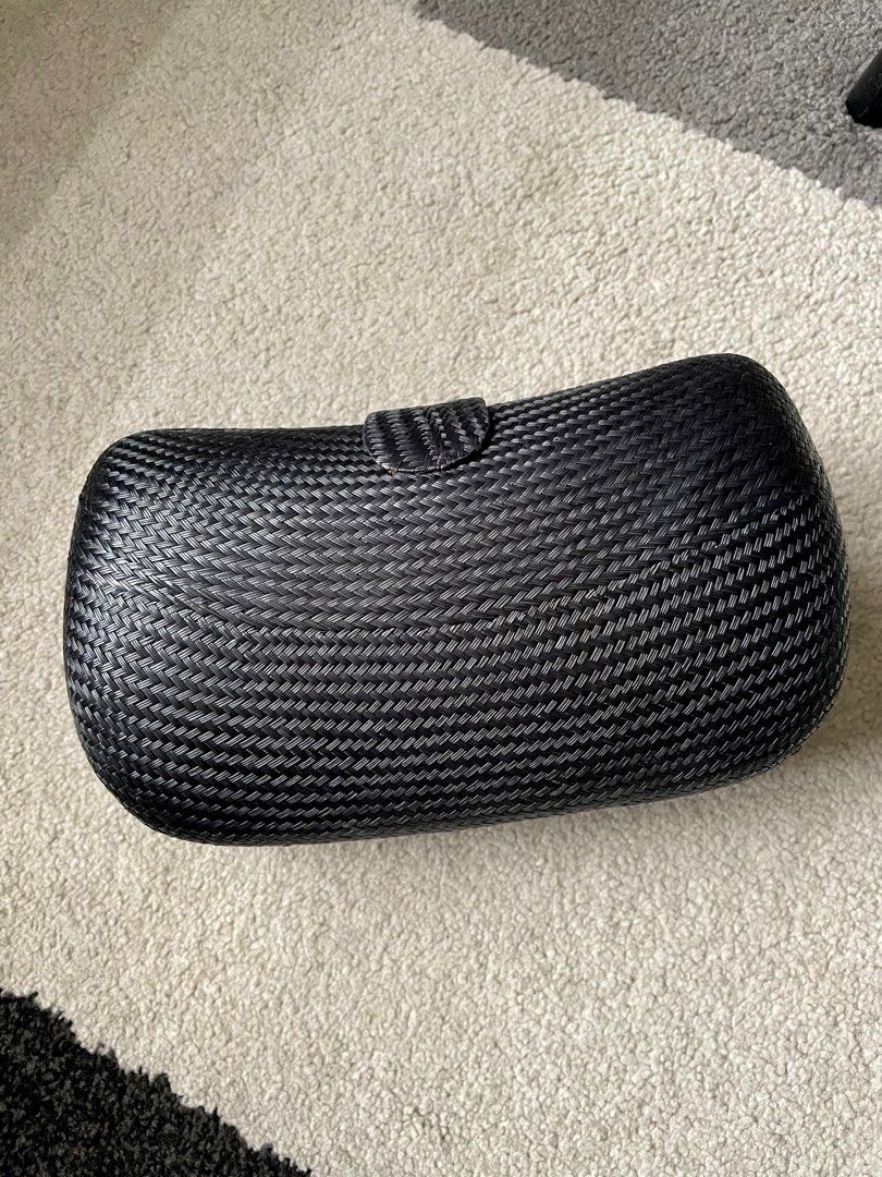 Black purse (Category: Clutches) located in Quezon City. Submitted by gvice (Listing ID 1222250258, Image 3). Description: Used once. Like new Rfs. Decluttering Last price posted .