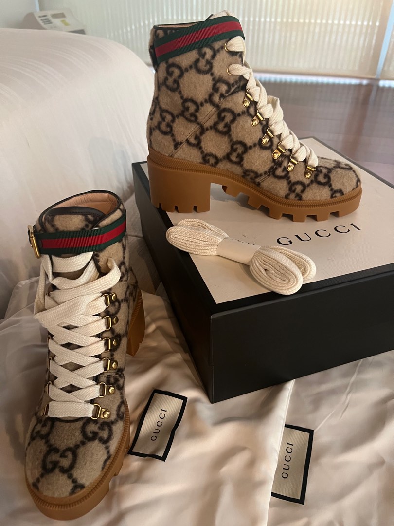 Brand New never worn - Size 37 Gucci Ankle Boots, Luxury, Sneakers &  Footwear on Carousell