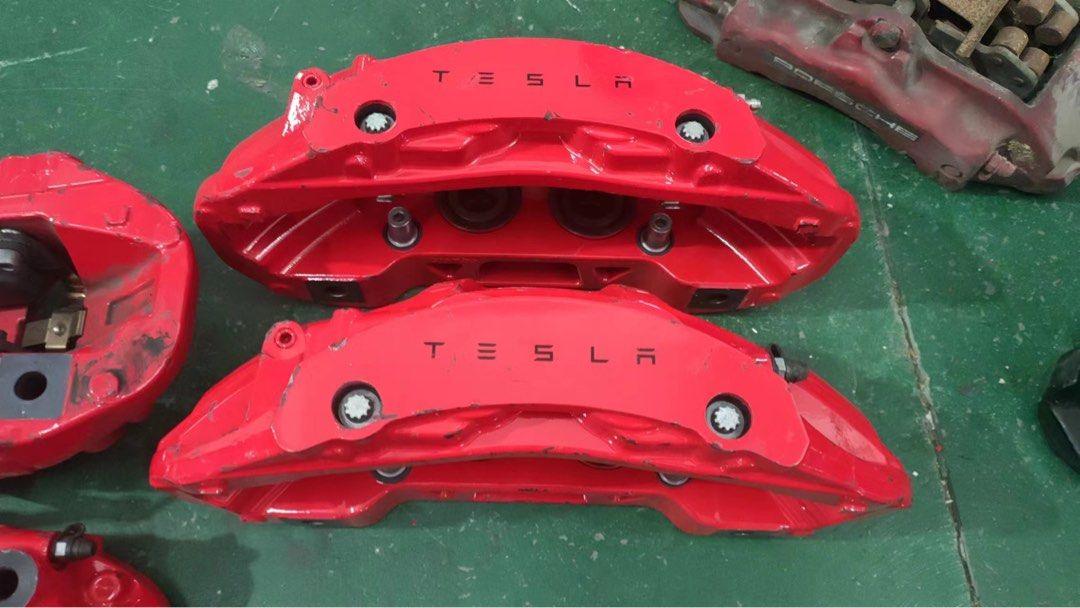 Brembo 4pot from Tesla Model 3, Car Accessories, Car
