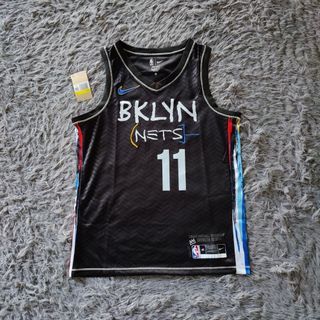 Kyrie Irving Brooklyn Nets #11 Black Swingman, Size 44, City
