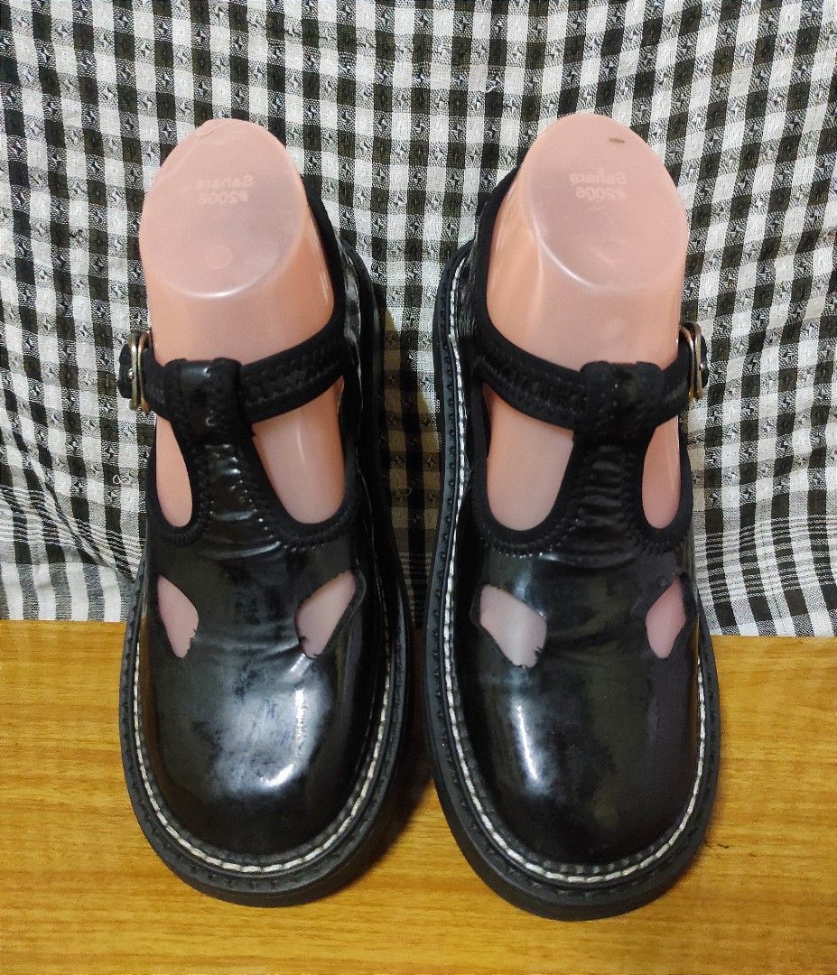 Burberry T bar patent leather inspired Mary Jane shoes, Women's Fashion,  Footwear, Loafers on Carousell