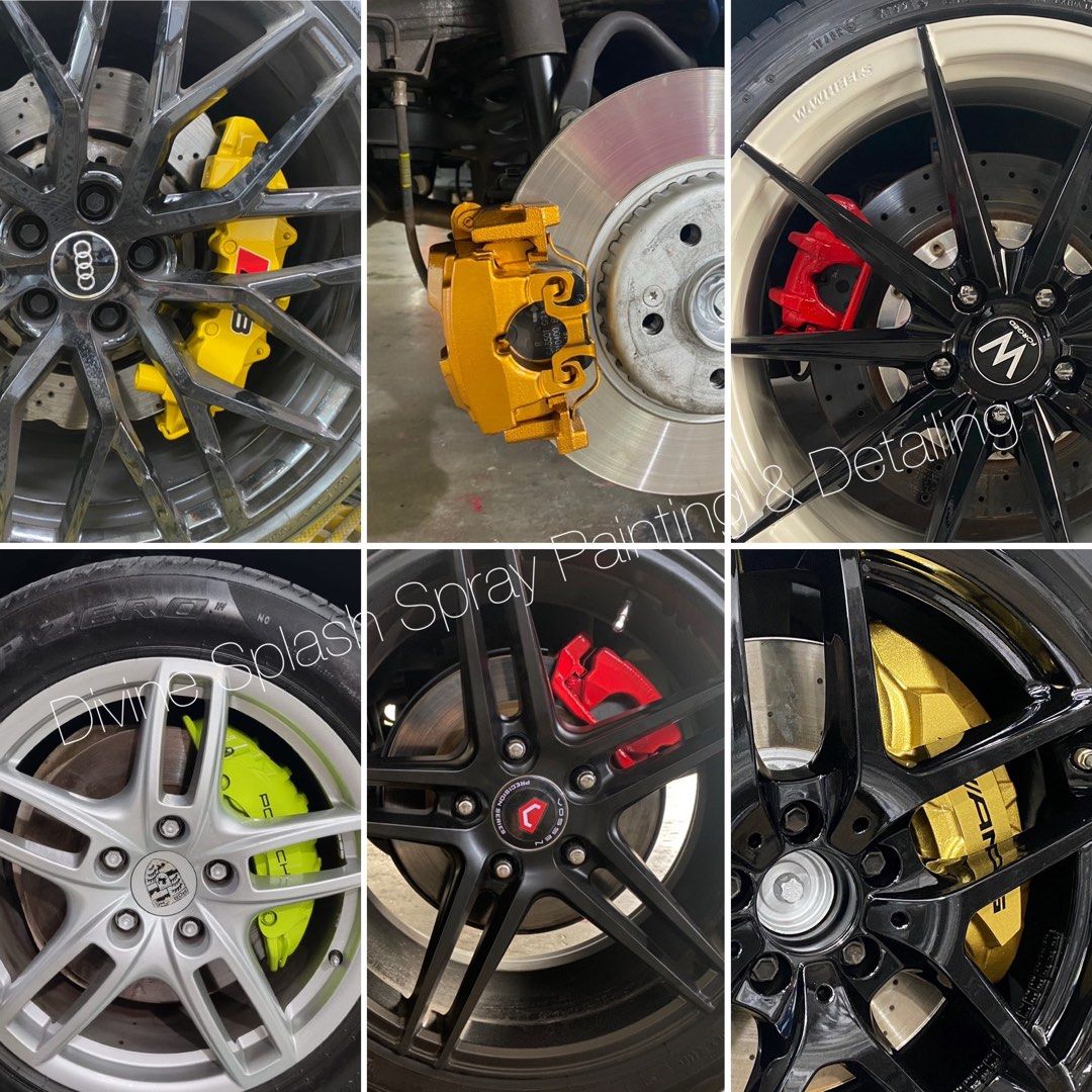 Car caliper spray painting, Car Accessories, Car & Services