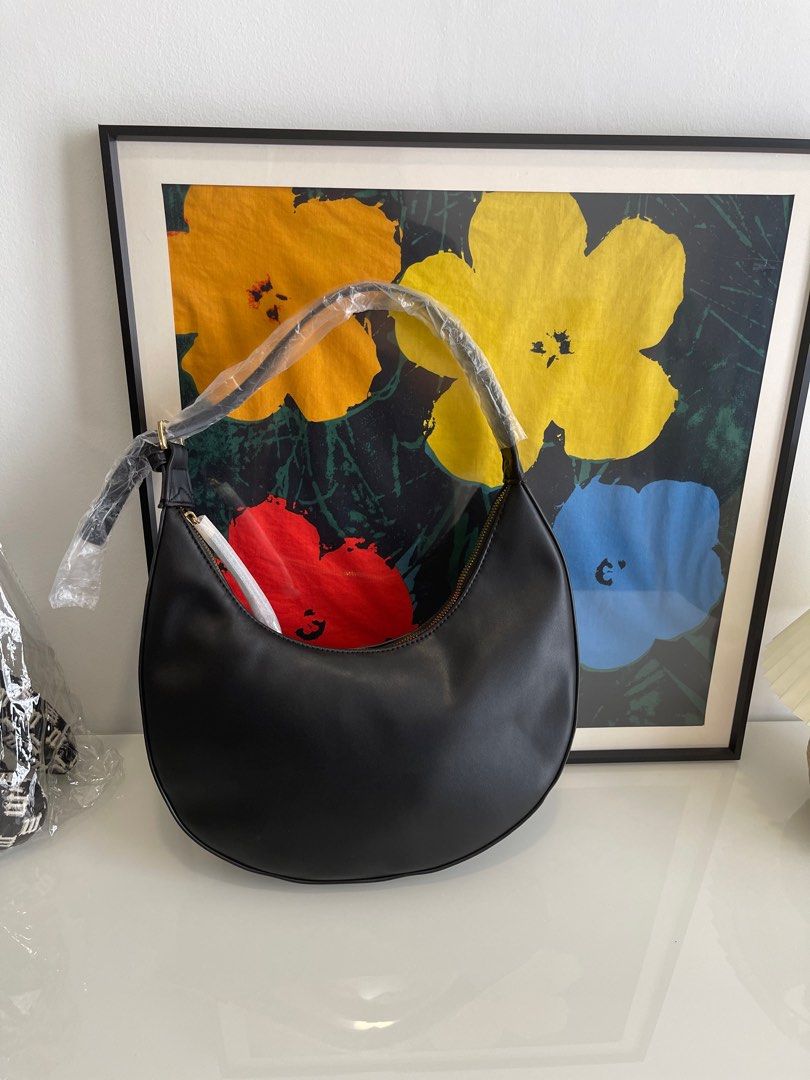 CARPISA ITALY Black Half Moon Bags Shoulder Bags Tote Bags