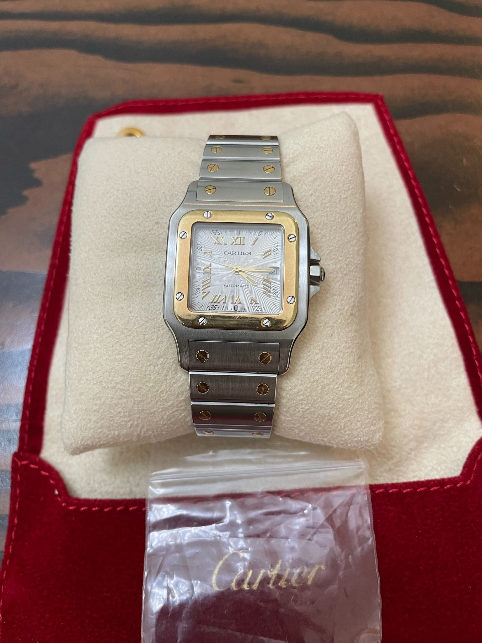 Cartier Santos Galbee 2319 Millennium dial LM size