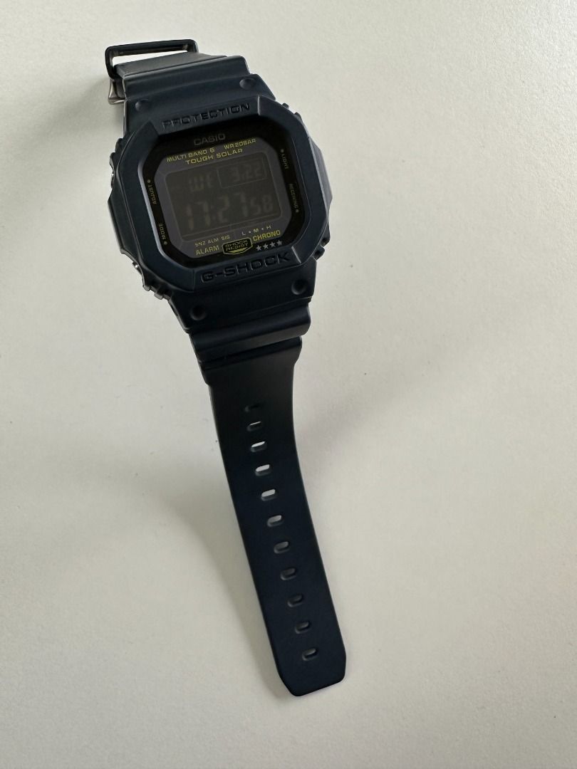 Casio G-Shock GW-M5610NV 軍事藍深藍MULTI BAND 6 military navy blue