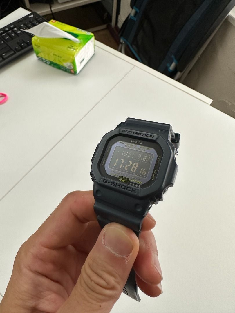 Casio G-Shock GW-M5610NV 軍事藍深藍MULTI BAND 6 military navy blue