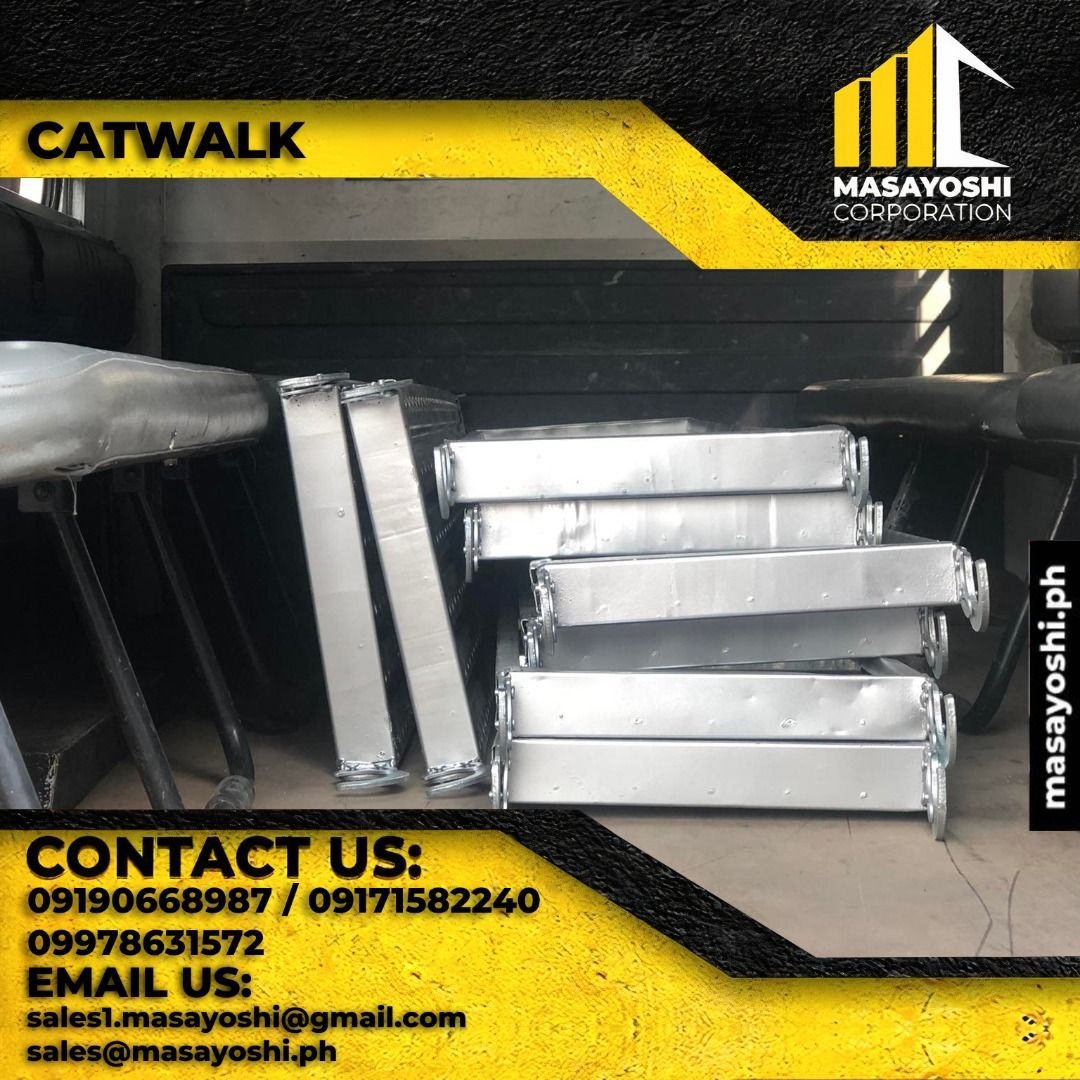 Catwalk | Platform | Scaffolding | Catwalk for Scaffolding (Category: Construction Tools & Equipment) located in Caloocan City. Submitted by Jomar_Gianan (Listing ID 1222285380, Image 2). Description: 𝗞𝗶𝗻𝗱𝗹𝘆 𝗖𝗮𝗹𝗹/𝗖𝗼𝗻𝘁𝗮𝗰𝘁 𝗼𝘂𝗿 𝗦𝗮𝗹𝗲𝘀 𝗗𝗲𝗽𝗮𝗿𝘁𝗺𝗲𝗻𝘁 𝗳𝗼𝗿 𝘁𝗵𝗲 𝗮𝘃𝗮𝗶𝗹𝗮𝗯𝗶𝗹𝗶𝘁𝘆 𝗮𝗻𝗱 𝗺𝗼𝗾 𝗼𝗳 𝘁𝗵𝗲 𝗽𝗿𝗼𝗱𝘂𝗰𝘁. 𝗢𝘂𝗿 𝗪𝗮𝗿𝗲𝗵𝗼𝘂𝘀𝗲 𝗶𝘀 𝗹𝗼𝗰𝗮𝘁𝗲𝗱 𝗶𝗻 𝗠𝗮𝗻𝗶𝗹𝗮. a platform extending into a