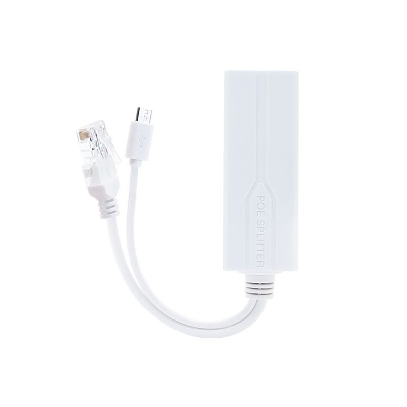 CCTV POE Splitter/IP Camera POE Splitter 5V Micro USB Power Over RJ45