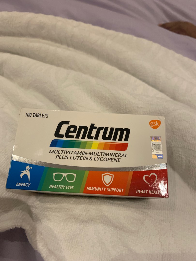 Centrum Multivitamin, Health & Nutrition, Health Supplements, Vitamins