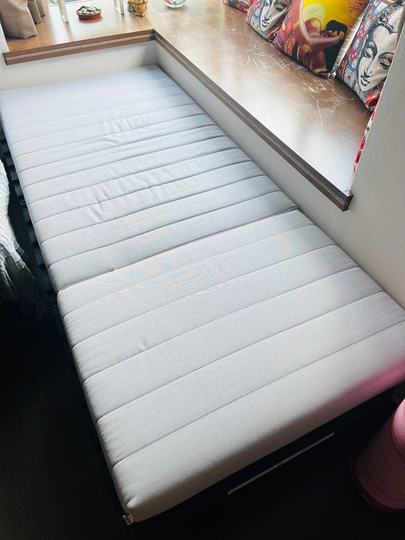 IKEA Chair Bed with Mattress, Furniture & Home Living, Furniture, Bed