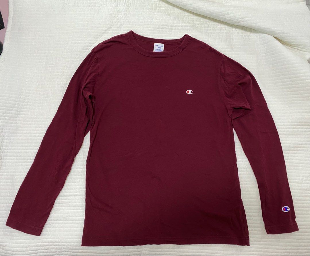 Maroon champion long sleeve new arrivals
