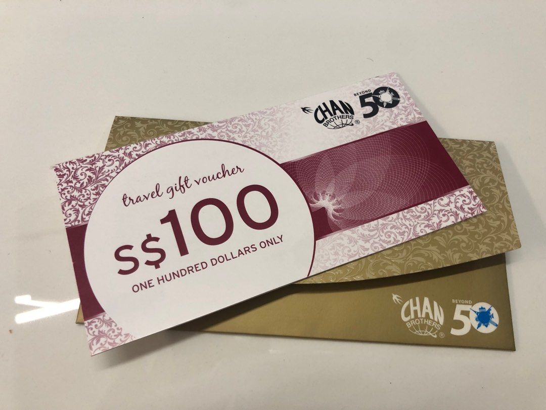 Chan Brother Voucher, Tickets & Vouchers, Vouchers on Carousell