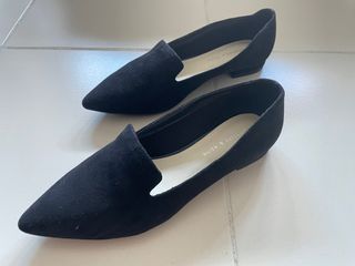 Charles & Keith Flat Loafers (BLACK)