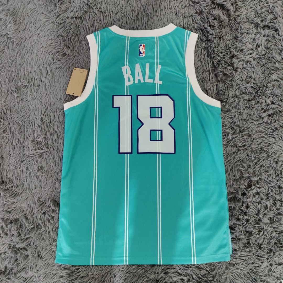 Charlotte Hornets Lamelo Ball High Quality Heat Pressed Swingman