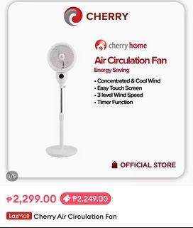 Cherry Home Air Circulation Fan