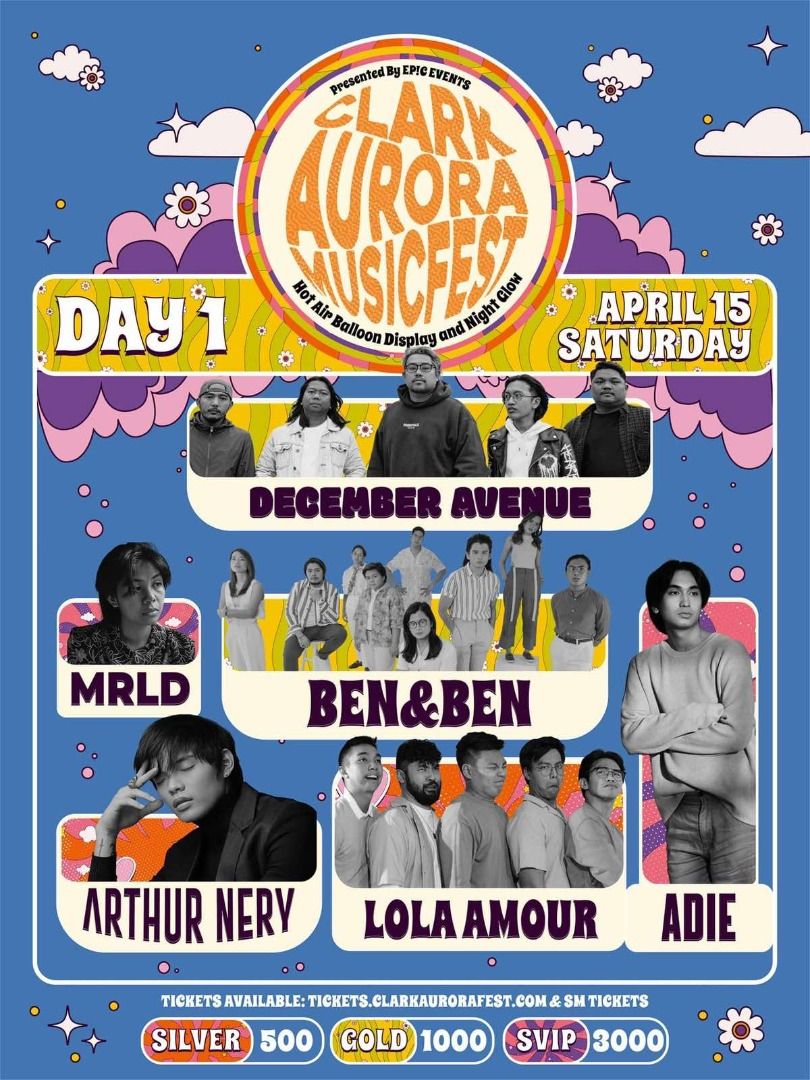 Clark Aurora Music Festival ETickets, Tickets & Vouchers, Event