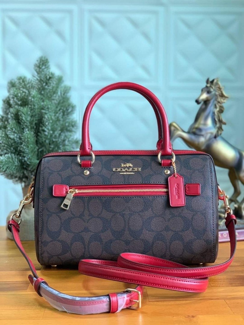 Coach Rowan Satchel, Luxury, Bags & Wallets on Carousell
