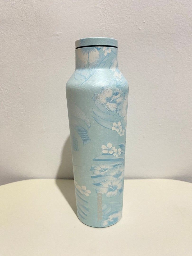 Corkcicle Luau Sport Canteen 20oz Blue Luau, Kitchen & Appliances di Carousell