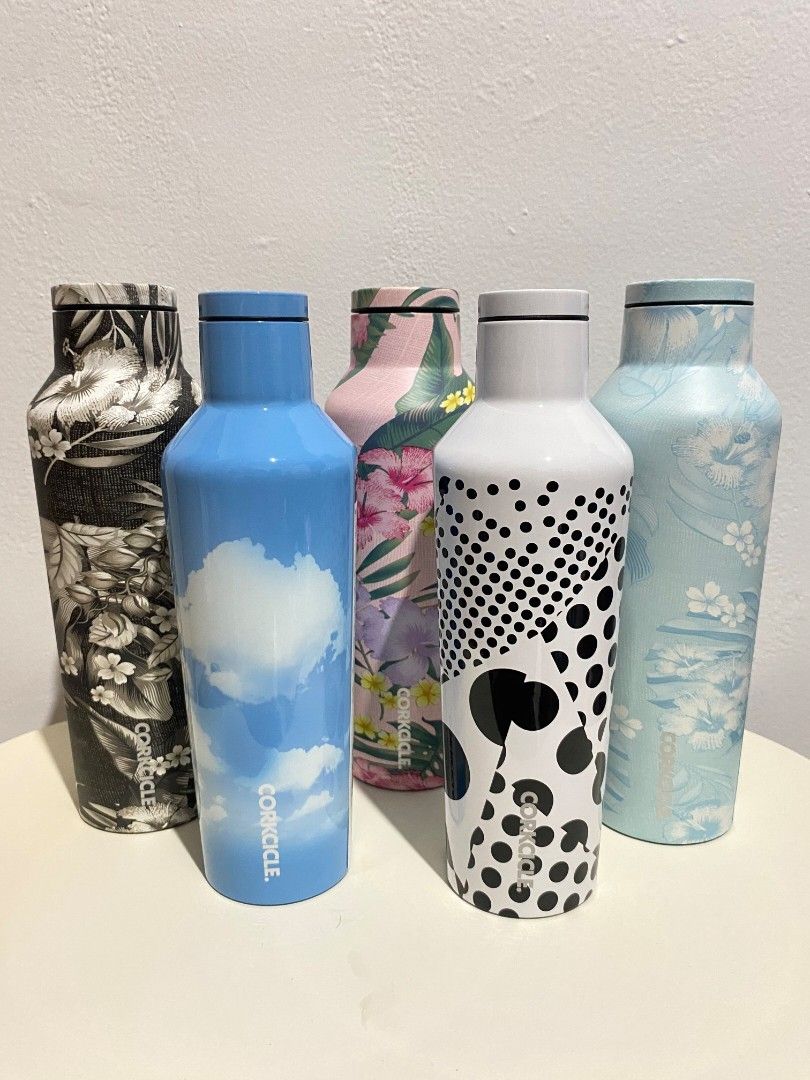 Corkcicle Luau Sport Canteen 20oz Blue Luau, Kitchen & Appliances di Carousell