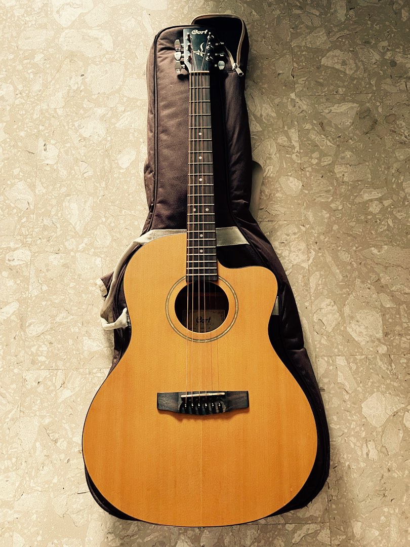 Cort Jade1 Op Acoustic Guitar, Hobbies & Toys, Music & Media, Musical ...