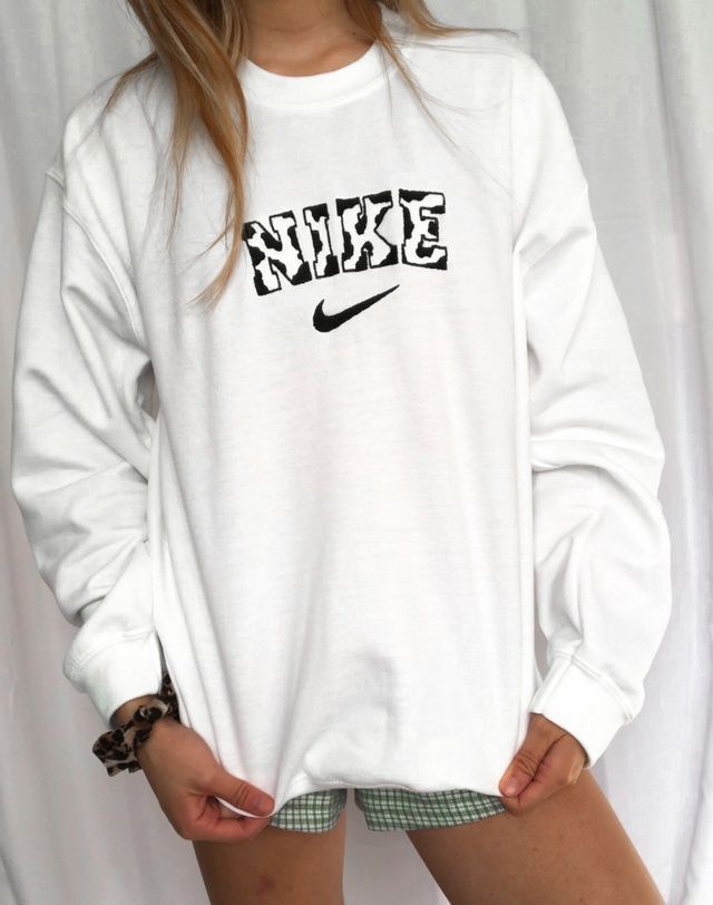 Nike cow sweatshirt hot sale